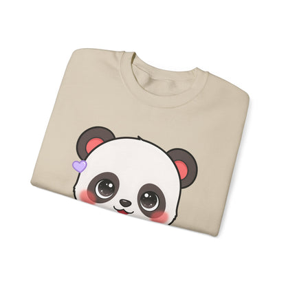 Cute Gamer Panda Sweatshirt for Cozy Gaming Nights
