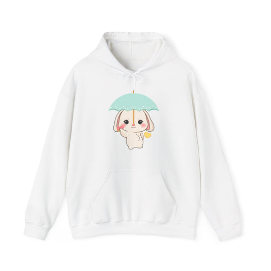 Kawaii Bunny Hoodie, Cute Rainy Day Gift
