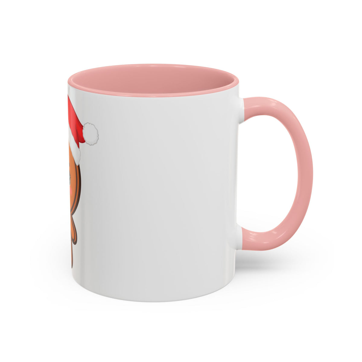 Gingerbread Man Christmas Mug, 11oz or 15oz Accent Coffee Mug
