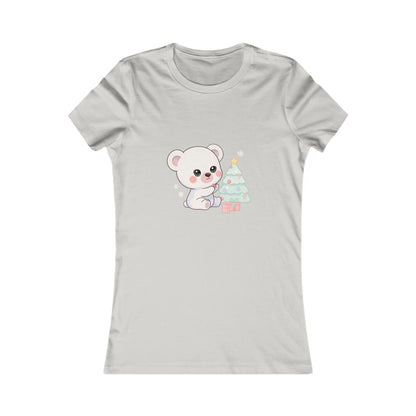 Cute Christmas Polar Bear Women's Tee