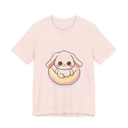 Kawaii Bunny Moon T-Shirt for Cute Style Lovers