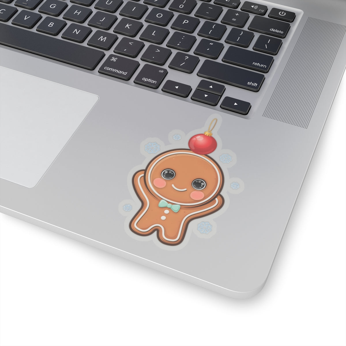 Christmas Gingerbread Sticker for Holiday Decorating