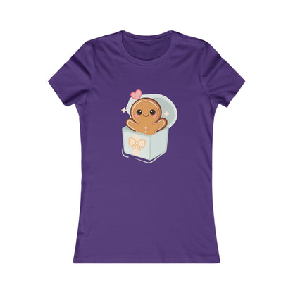 Kawaii Gingerbread Man T-Shirt in a Gift Box