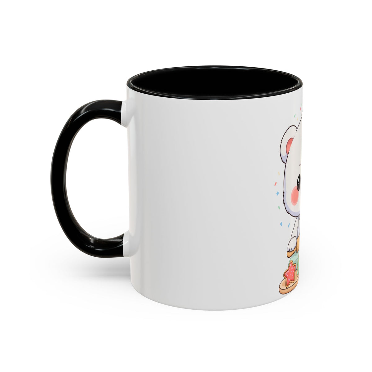 Christmas Cookie Polar Bear Accent Coffee Mug