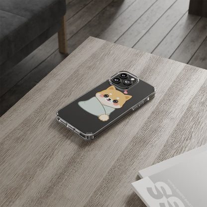 Kawaii Shiba Inu Phone Case, Cozy Valentine Gift