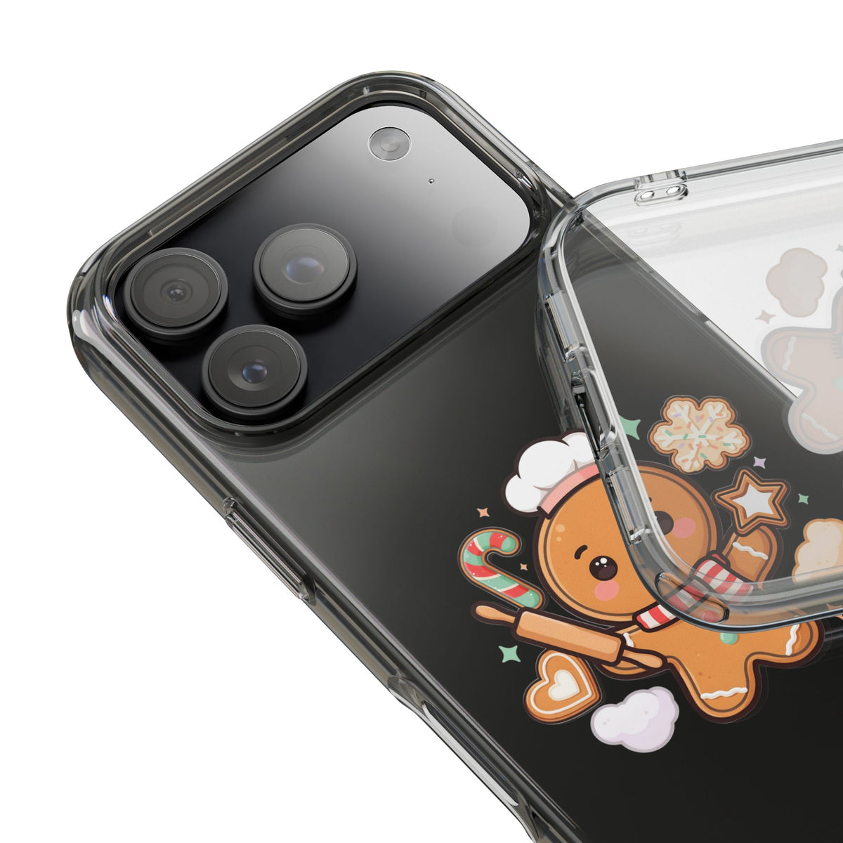 Gingerbread Christmas Phone Case for Holiday Baking Fans