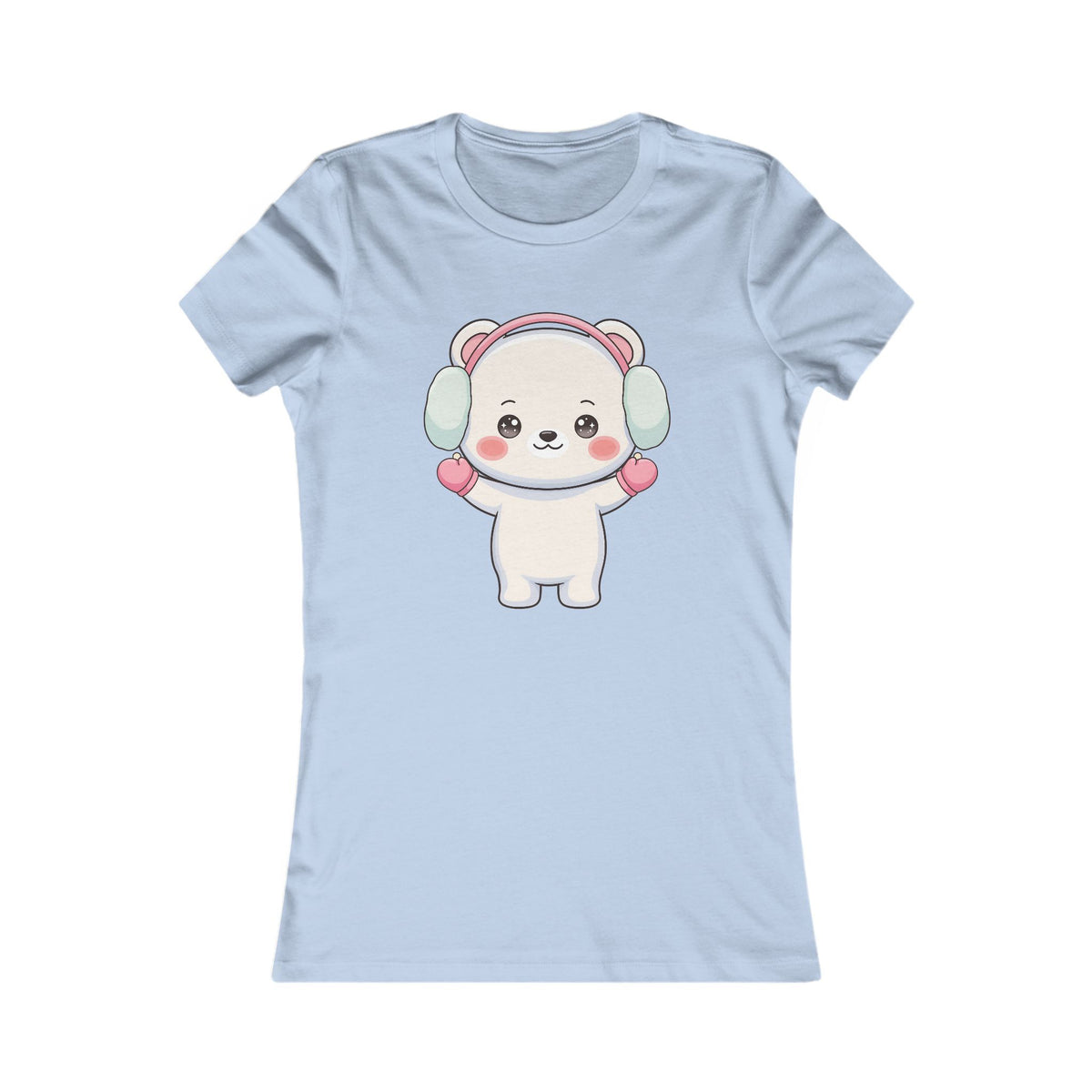 Kawaii Polar Bear Tee for Cute Animal Lovers