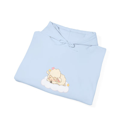 Kawaii Lamb Hoodie, Cozy Gift for Cute Animal Lovers