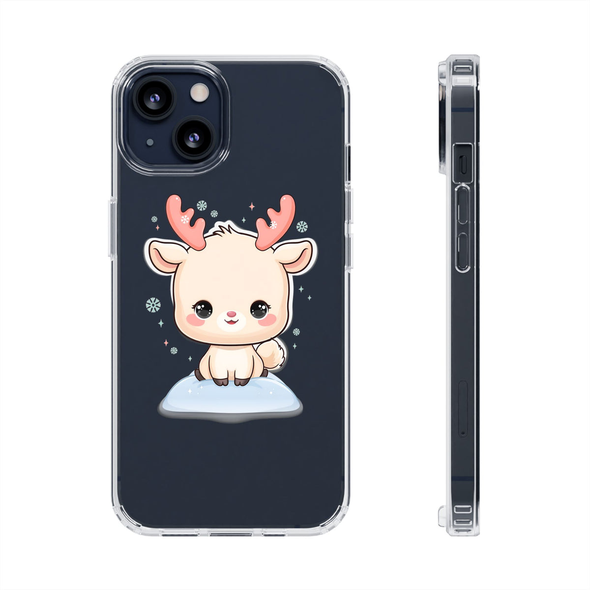 Kawaii Reindeer Phone Case for a Sweet Winter Cheer
