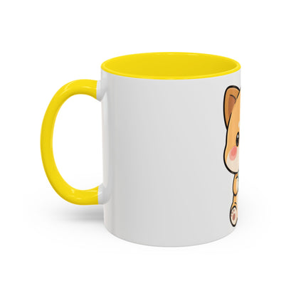 Kawaii Shiba Inu Coffee Mug, Cute Latte Lover Gift