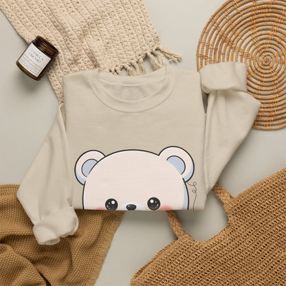 Kawaii Polar Bear Sweatshirt for Cozy Cute-Style Fans