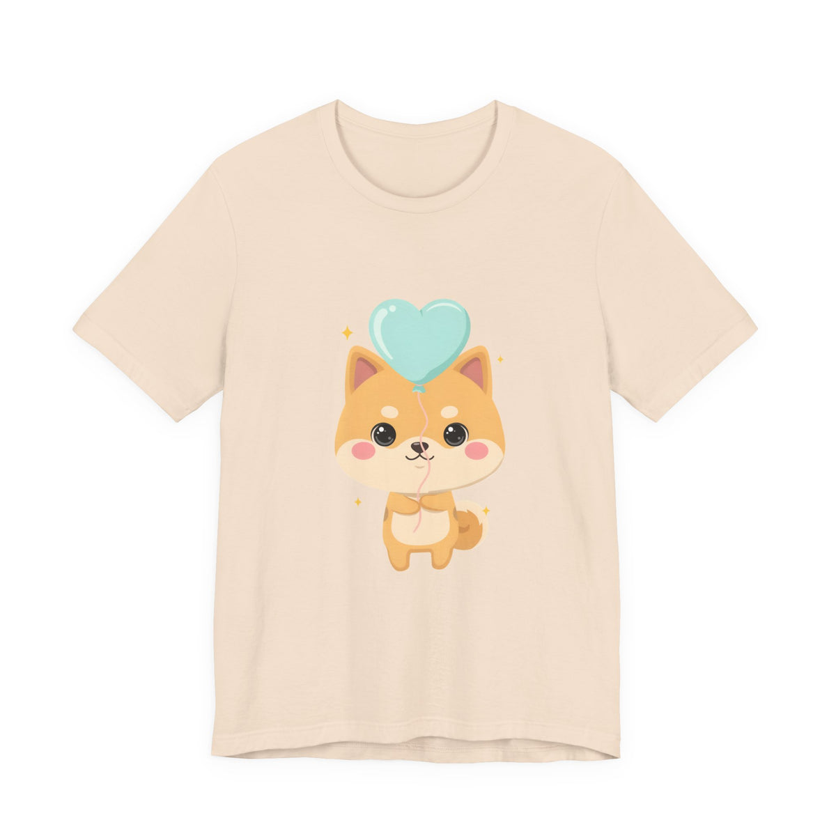 Kawaii Shiba Inu T-Shirt, Cute Balloon Dog Gift