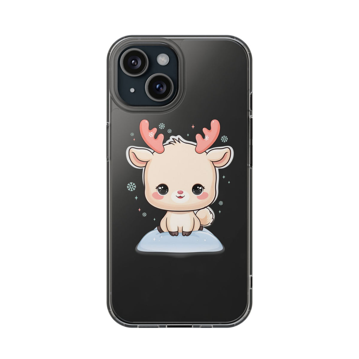 Kawaii Reindeer Phone Case for a Sweet Winter Cheer