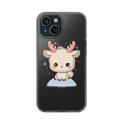 Kawaii Reindeer Phone Case for a Sweet Winter Cheer