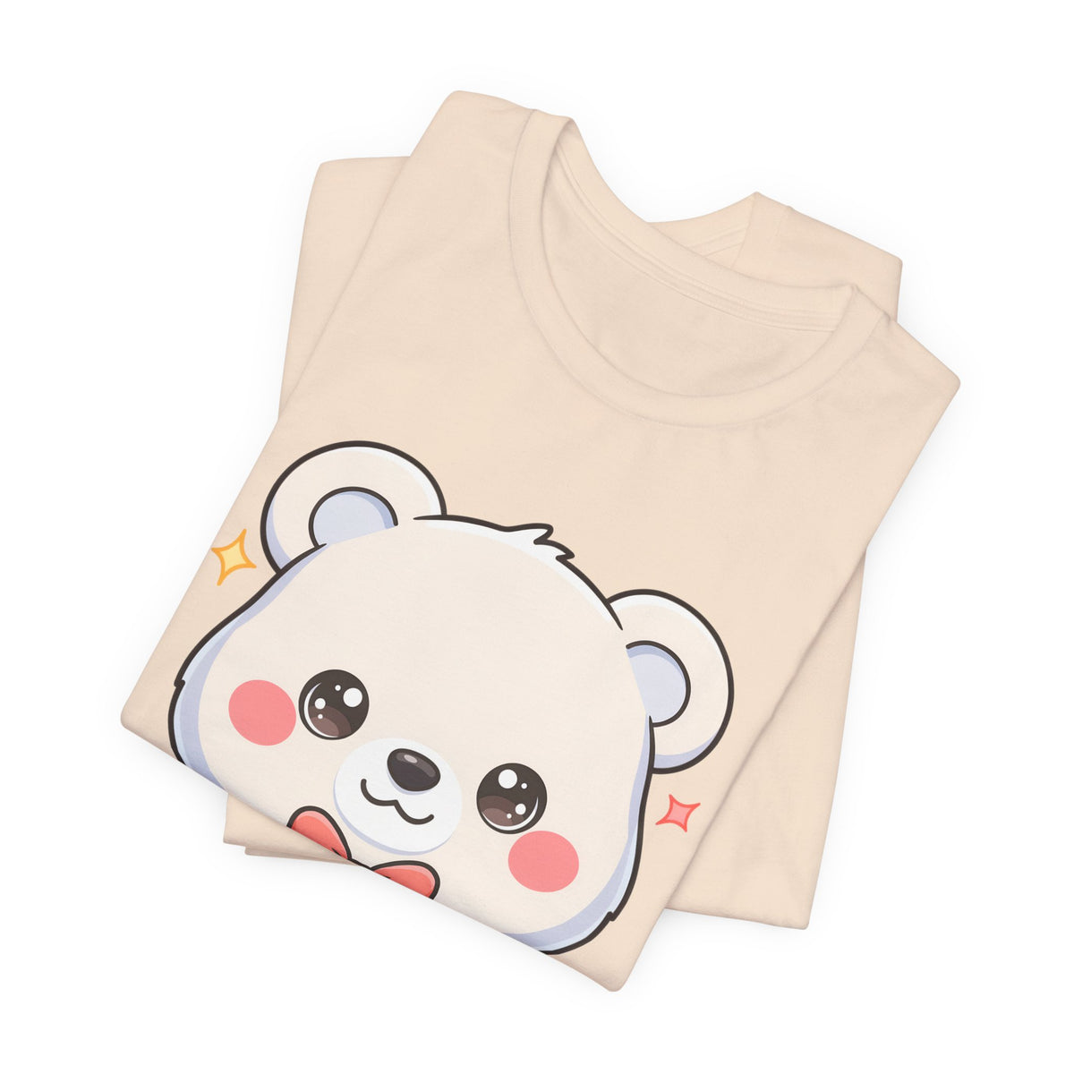 Kawaii Polar Bear Gift T-Shirt for Cute Holiday Cheer