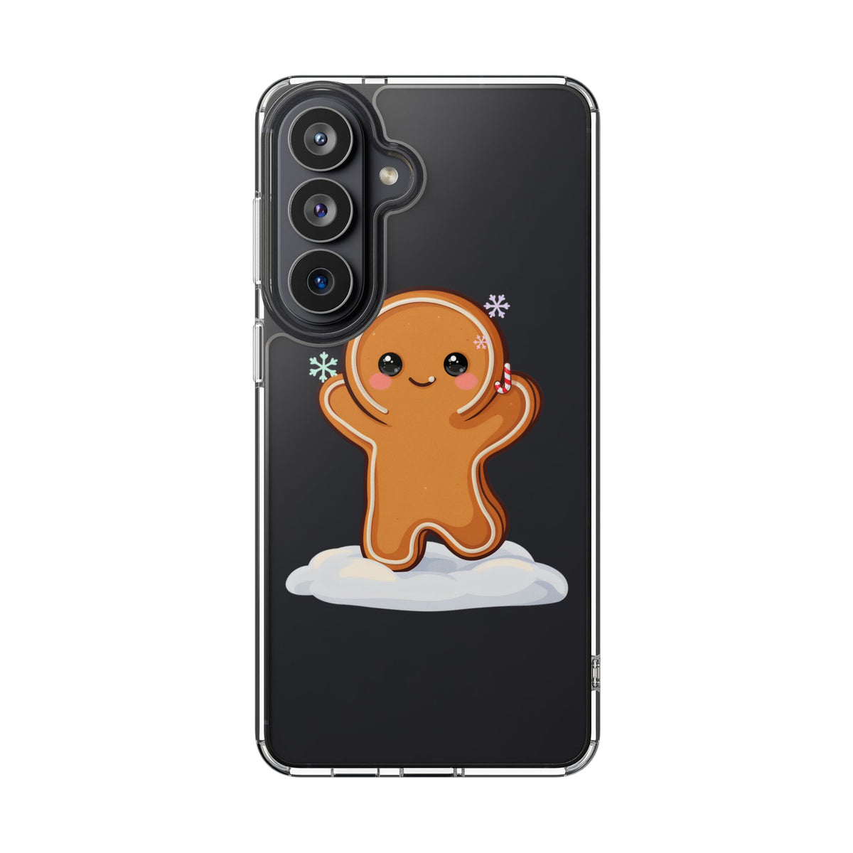 Kawaii Gingerbread Phone Case for Cozy Holiday Fans