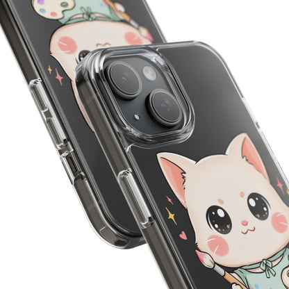 Kawaii Cat Phone Case for Creative Cat Lovers