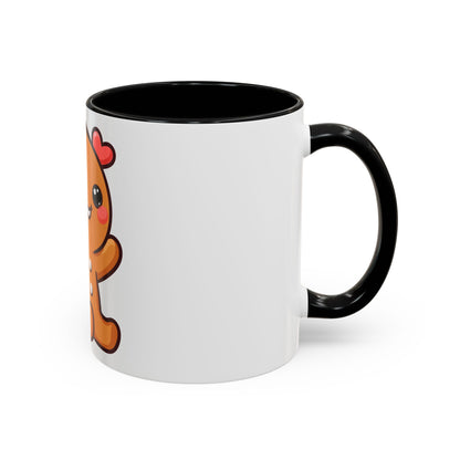 Kawaii Gingerbread Mug for Cozy Winter Coffee Breaks