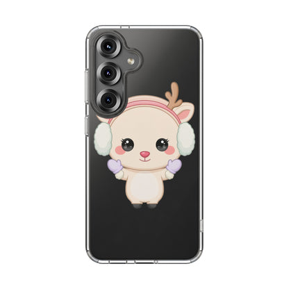Kawaii Reindeer Phone Case for Cozy Cute Style
