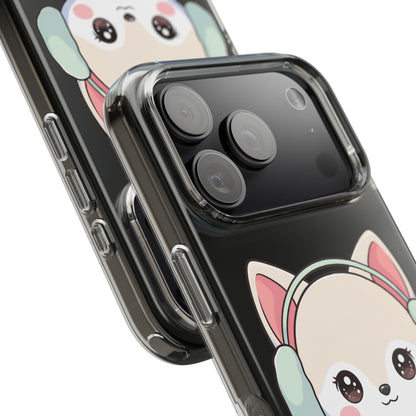Kawaii Arctic Fox Phone Case – Cozy Winter Cutie