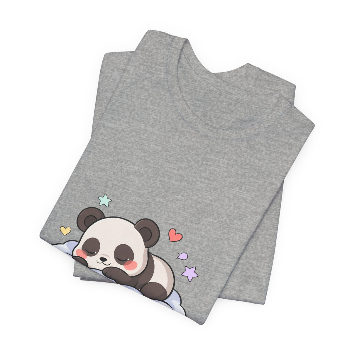 Sleeping Panda T-Shirt, Cute Kawaii Gift for Panda Lovers