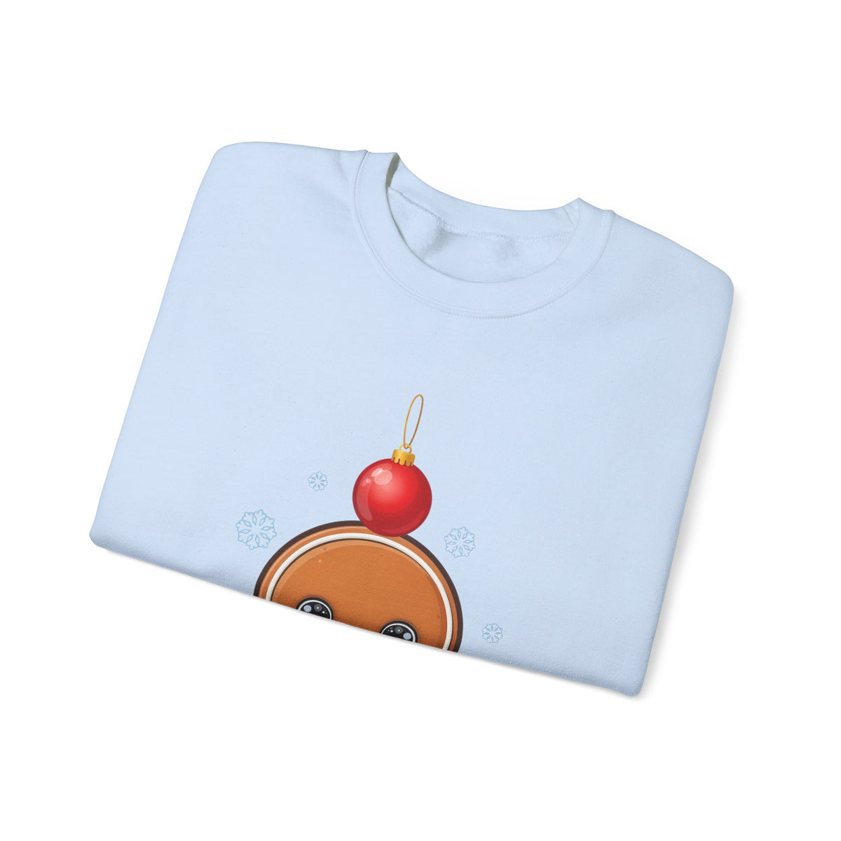 Gingerbread Christmas Sweatshirt, Cute Holiday Crewneck