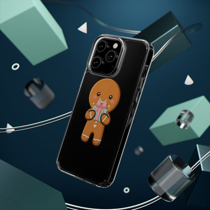 Gingerbread Man Phone Case, Cute Holiday Gift Design