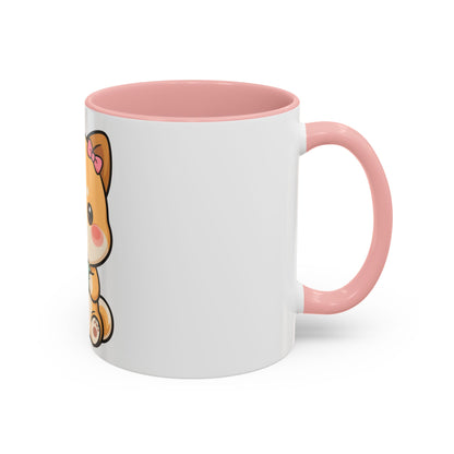 Kawaii Shiba Inu Coffee Mug, Cute Latte Lover Gift