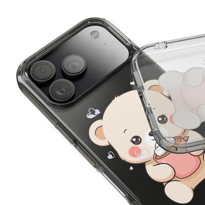 Kawaii Polar Bear Phone Case with Hot Cocoa