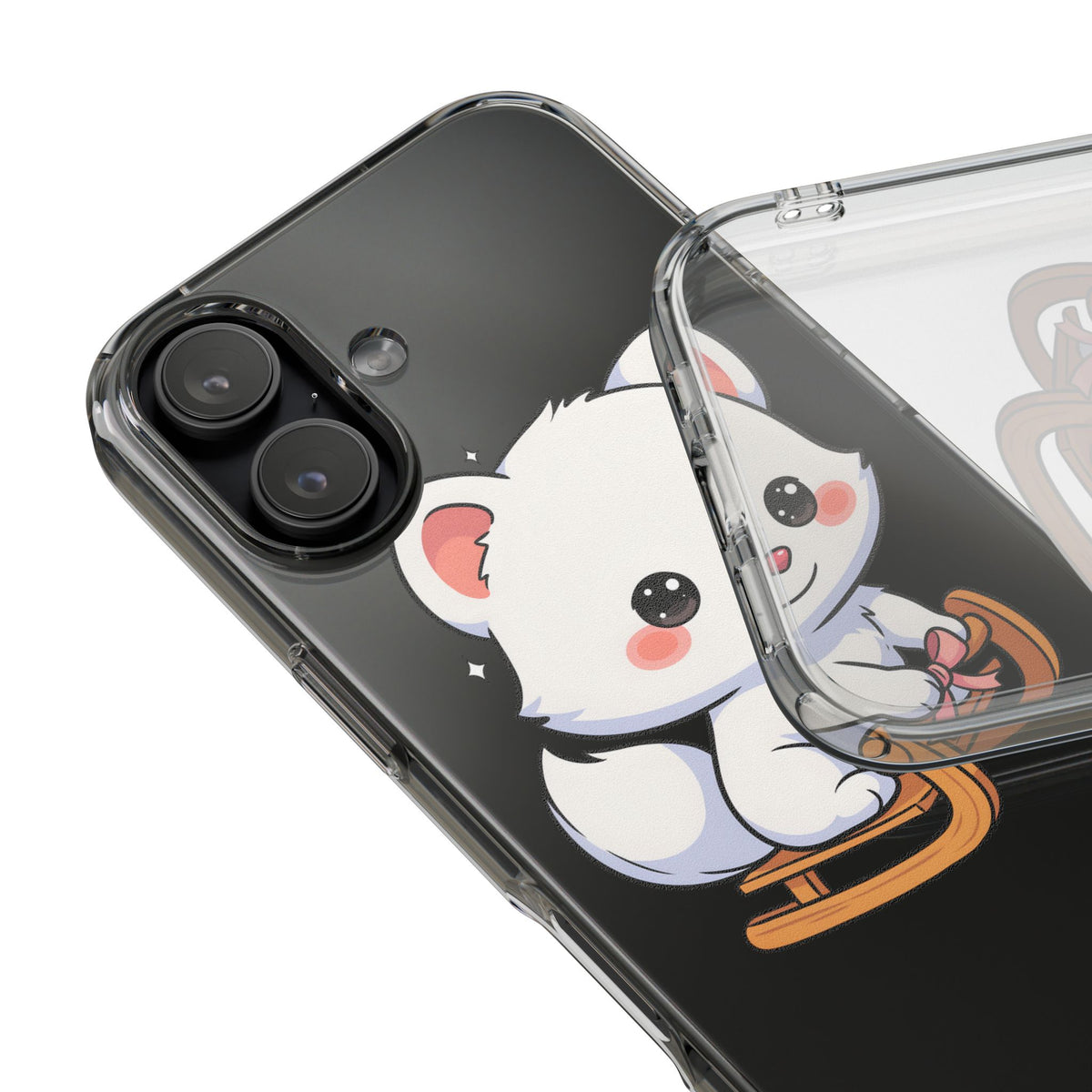 Kawaii Arctic Fox Phone Case for Cute Animal Lovers