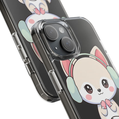 Kawaii Arctic Fox Phone Case – Cozy Winter Cutie