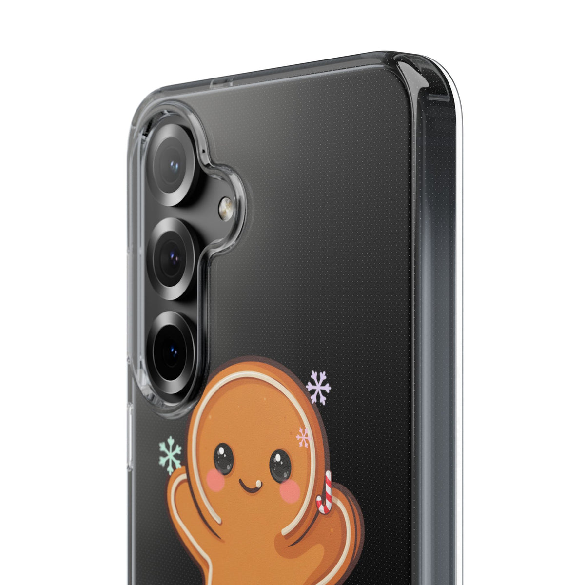 Kawaii Gingerbread Phone Case for Cozy Holiday Fans