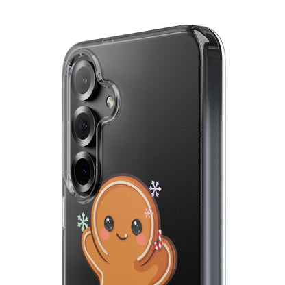 Kawaii Gingerbread Phone Case for Cozy Holiday Fans