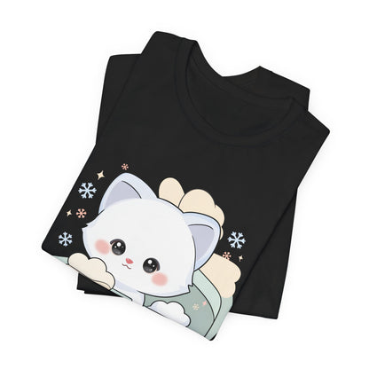Arctic Fox Gift Tee, Cute Kawaii Birthday Present