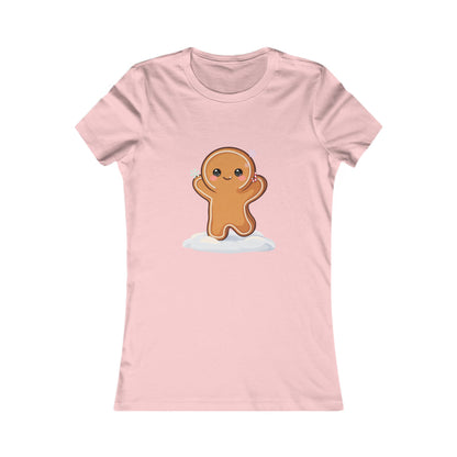 Kawaii Gingerbread T-Shirt for Cozy Winter Errands