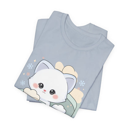 Arctic Fox Gift Tee, Cute Kawaii Birthday Present