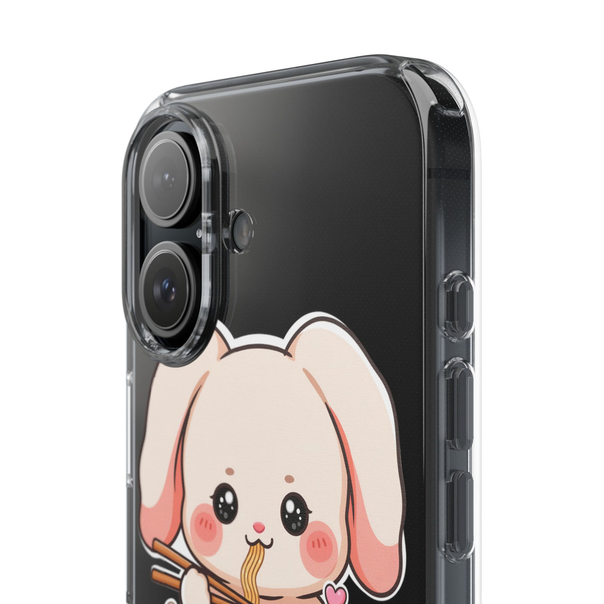 Kawaii Ramen Bunny Clear Impact-Resistant Case