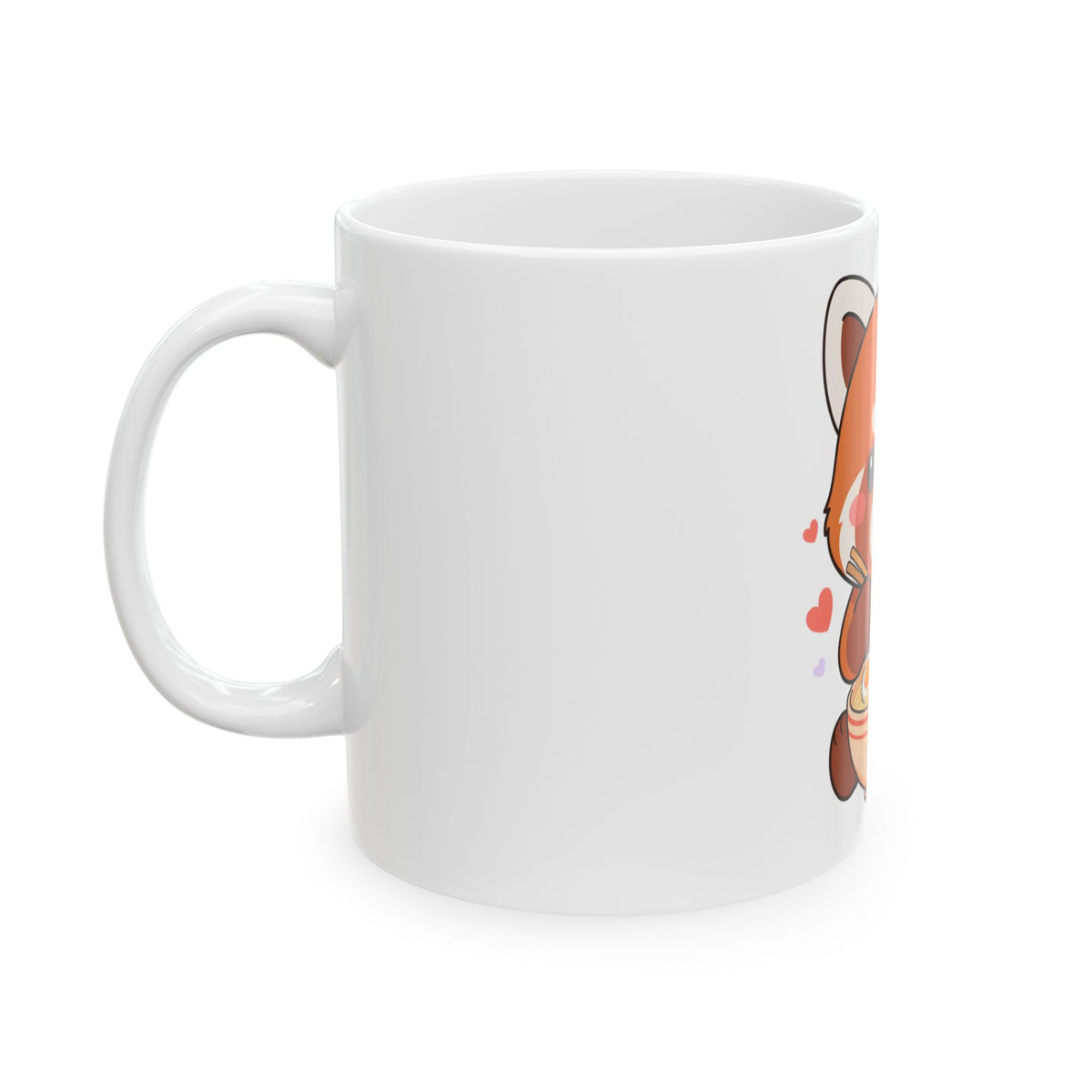 Cute Red Panda Ramen Mug for Cozy Breaks