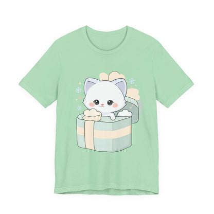 Arctic Fox Gift Tee, Cute Kawaii Birthday Present