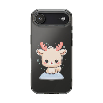 Kawaii Reindeer Phone Case for a Sweet Winter Cheer