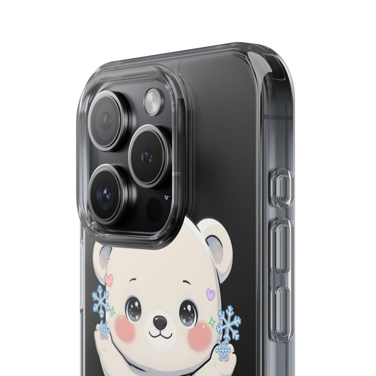 Kawaii Polar Bear Phone Case for a Cozy Winter Gift
