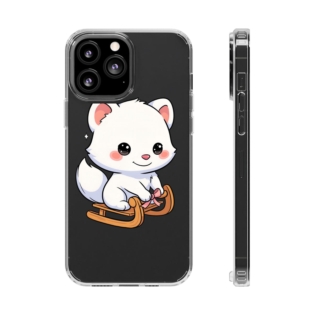 Kawaii Arctic Fox Phone Case for Cute Animal Lovers