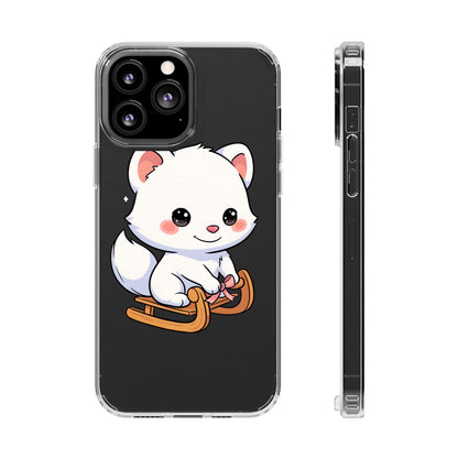 Kawaii Arctic Fox Phone Case for Cute Animal Lovers