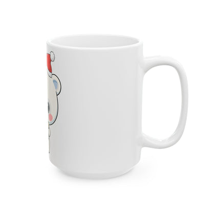 Christmas Polar Bear Mug – Cute Santa Letter Reader