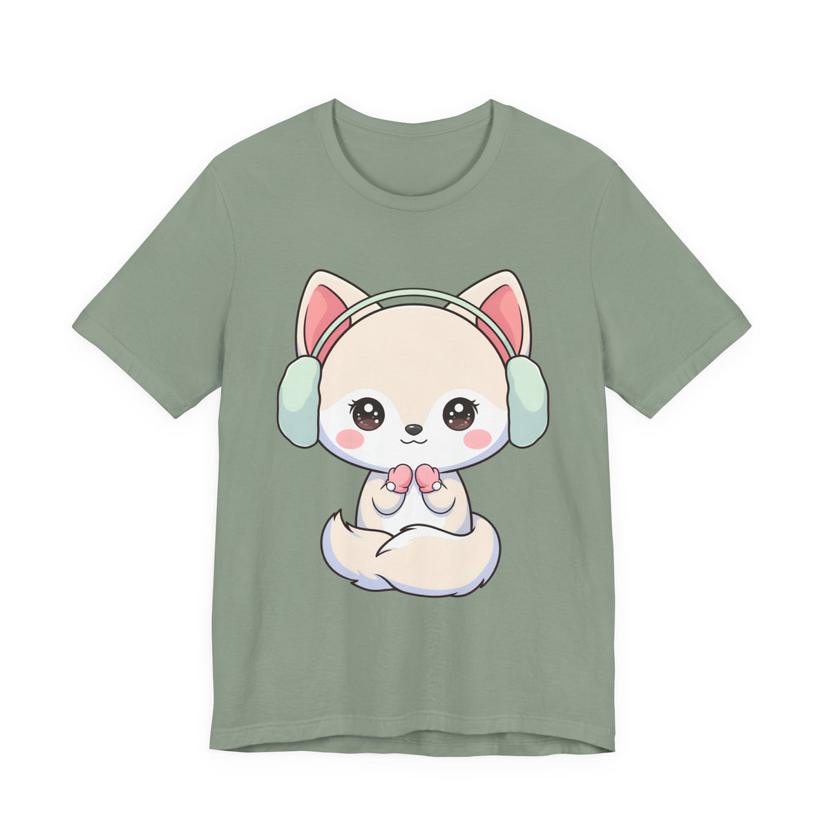 Kawaii Arctic Fox T-Shirt for Cute Animal Lovers