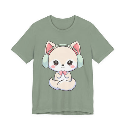 Kawaii Arctic Fox T-Shirt for Cute Animal Lovers