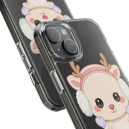 Kawaii Reindeer Phone Case for Cozy Cute Style