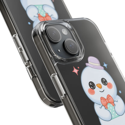 Kawaii Snowman Phone Case for Cheerful Winter Days