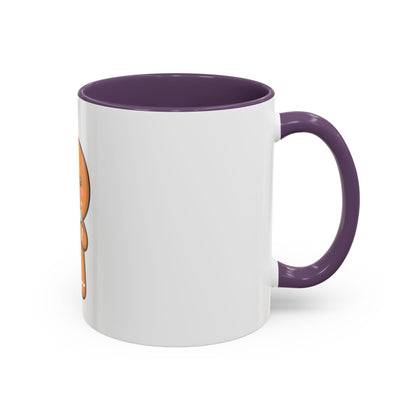 Gingerbread Coffee Mug, Cute Holiday Accent Mug