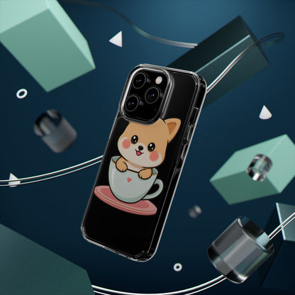 Kawaii Shiba Inu Phone Case – Cute Puppy in a Teacup
